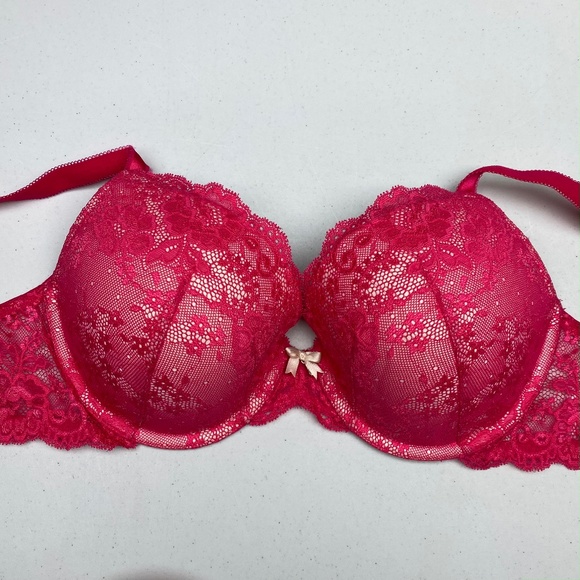 NWOT VS RED "Dream Angels" Perfect Coverage, 36D. *P1007 - Picture 1 of 6